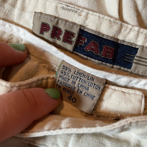 Beige Mens Short - Picture 3 of 6